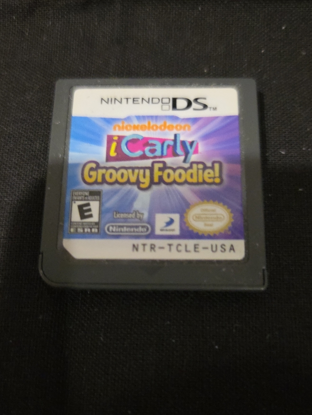 ICARLY GROOVY FOODIE NINTENDO DS GAME